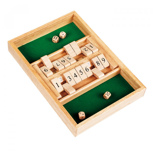 Shut the Box - Zwei Spieler (zwei Spielflächen)