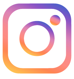 Instagram-Button-bunt